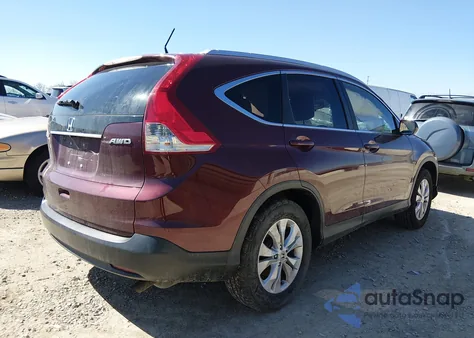 2013 Honda Cr-V Ex-L z USA, uszkodzony, nr VIN 5J6RM4H79DL052567